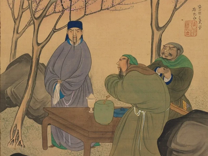 1752-Matsumura Goshun - Il romanzo dei tre regni - Museo d'arte di Cleveland